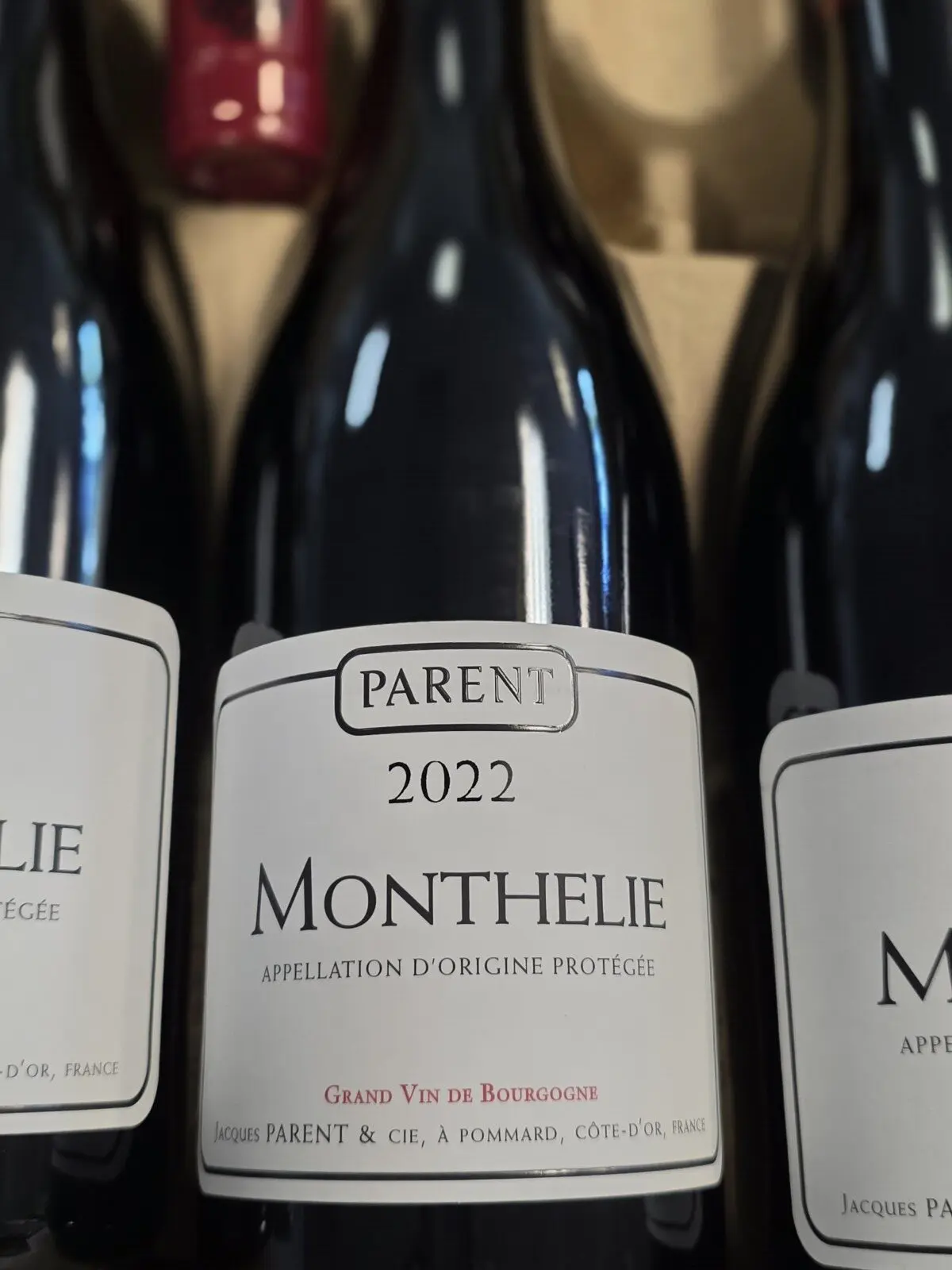 A bottle of one of our current featured wines.
