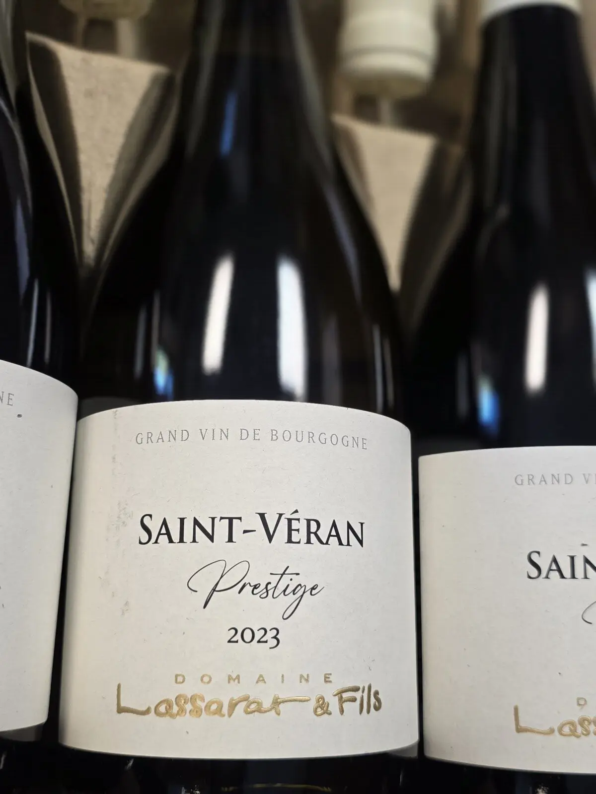 A bottle of one of our current featured wines.