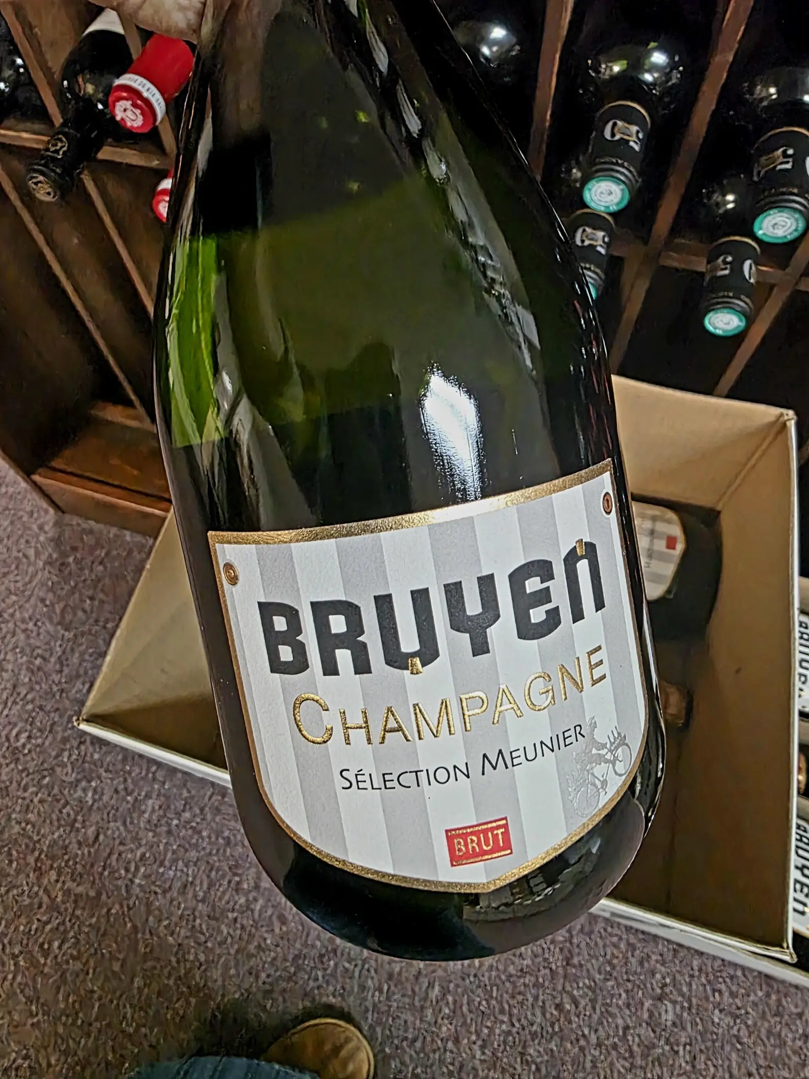 Champagne Bruyen Sélection Meunier NV $50