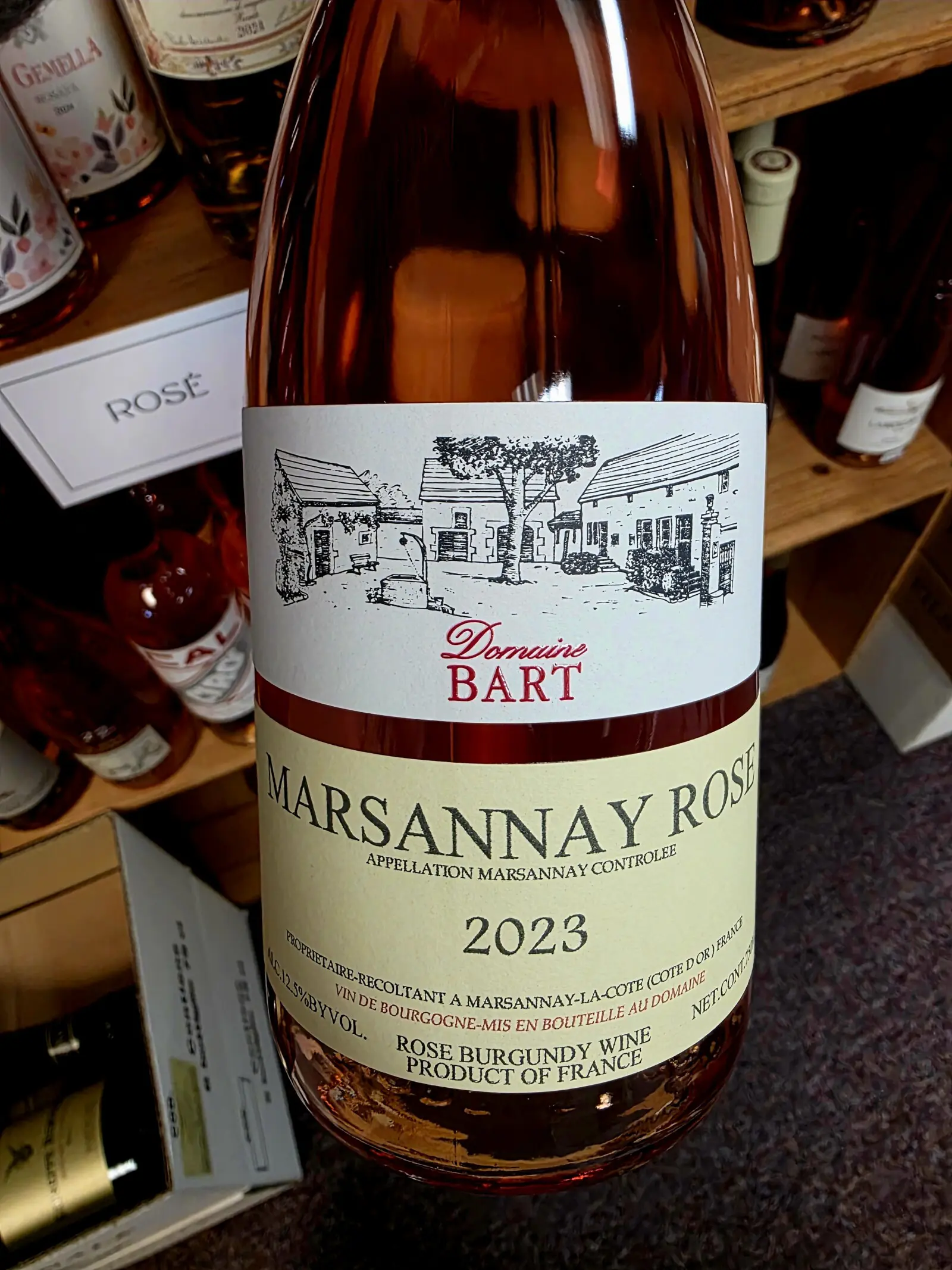 Domaine Bart Marsannay Rosé 2023 $24