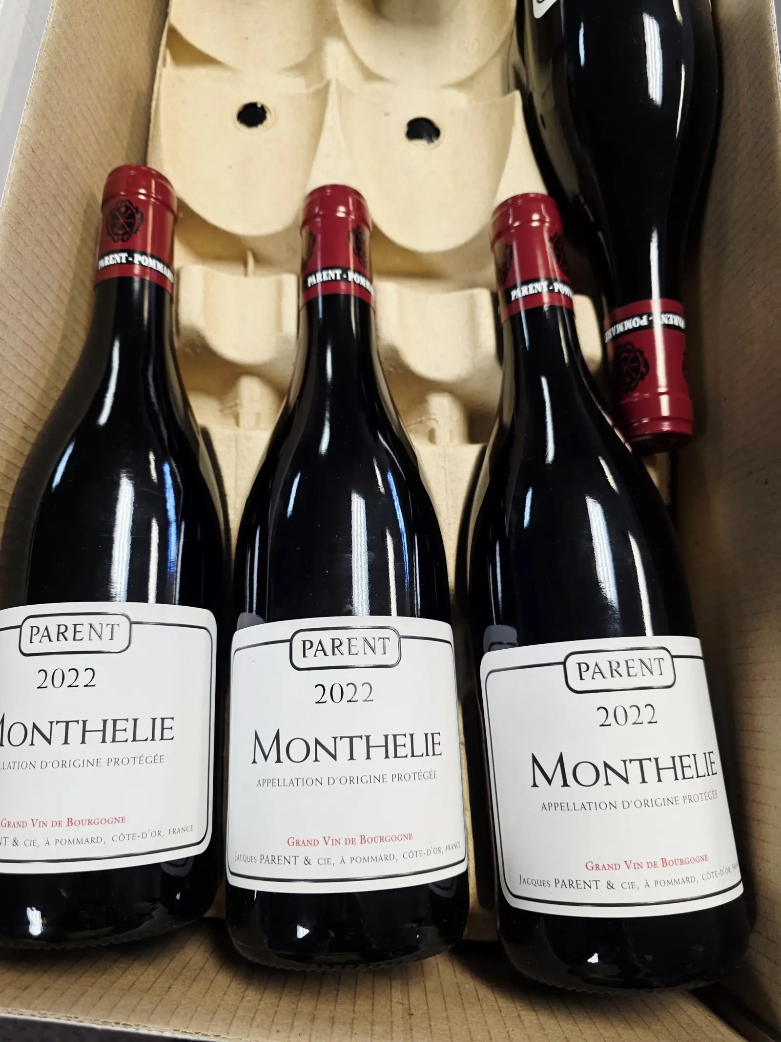-Domaine Parent Monthélie 2022